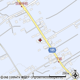 栃木県大田原市上石上39周辺の地図