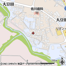 栃木県大田原市黒羽向町485-1周辺の地図