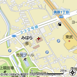 大田原拘置支所周辺の地図