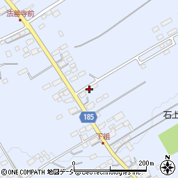 栃木県大田原市上石上41周辺の地図