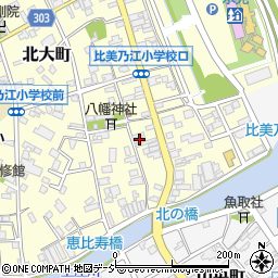 樋口鮮魚店周辺の地図