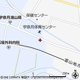富山県黒部市宇奈月町浦山8周辺の地図