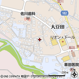 栃木県大田原市黒羽向町486-2周辺の地図