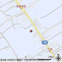 栃木県大田原市上石上45周辺の地図