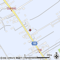 栃木県大田原市上石上44周辺の地図