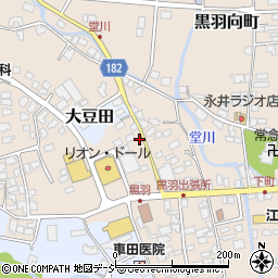 栃木県大田原市黒羽向町455周辺の地図