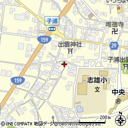 石川県羽咋郡宝達志水町荻市リ41-1周辺の地図