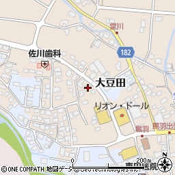 栃木県大田原市黒羽向町465-25周辺の地図