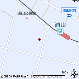 富山県黒部市宇奈月町浦山1253-1周辺の地図