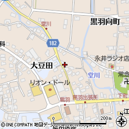 栃木県大田原市黒羽向町400周辺の地図