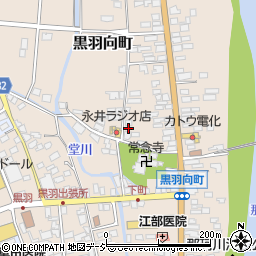 栃木県大田原市黒羽向町312周辺の地図