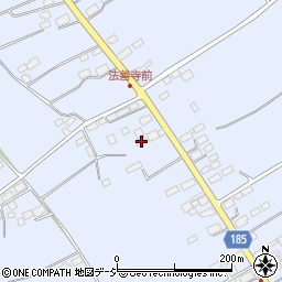 栃木県大田原市上石上56周辺の地図