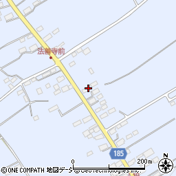 栃木県大田原市上石上51周辺の地図