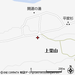 栃木県日光市上栗山204周辺の地図