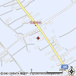 栃木県大田原市上石上59周辺の地図