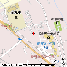 栃木県大田原市南金丸1624-2周辺の地図