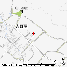 石川県羽咋郡宝達志水町吉野屋ほ周辺の地図