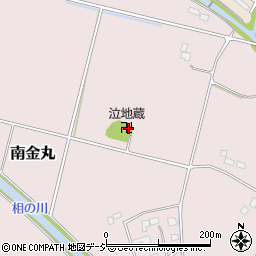 栃木県大田原市南金丸379周辺の地図