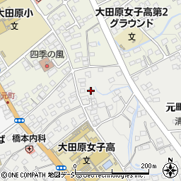 指田食堂周辺の地図