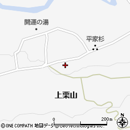 栃木県日光市上栗山125周辺の地図