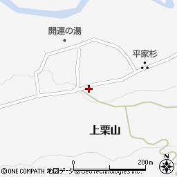 栃木県日光市上栗山133周辺の地図