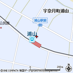 富山県黒部市宇奈月町浦山613-1周辺の地図