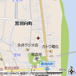 栃木県大田原市黒羽向町292周辺の地図