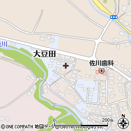 栃木県大田原市大豆田501周辺の地図