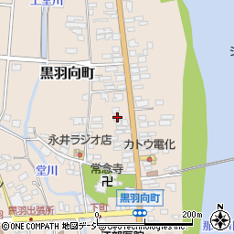 栃木県大田原市黒羽向町292-2周辺の地図