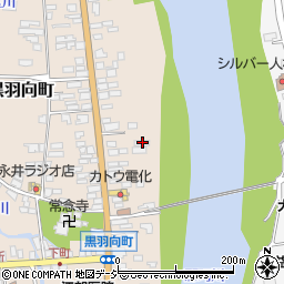 栃木県大田原市黒羽向町136-4周辺の地図
