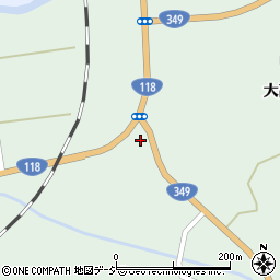 福島県矢祭町（東白川郡）小田川（永長）周辺の地図