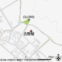 石川県羽咋郡宝達志水町吉野屋周辺の地図
