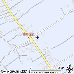 栃木県大田原市上石上72周辺の地図