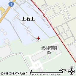 栃木県大田原市上石上2073-18周辺の地図