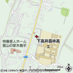 木島平郵便局 ＡＴＭ周辺の地図
