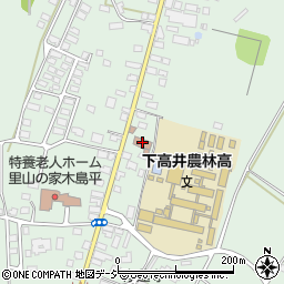 木島平郵便局周辺の地図