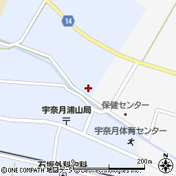 富山県黒部市宇奈月町浦山38周辺の地図