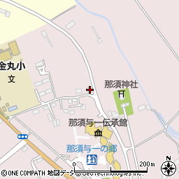 栃木県大田原市南金丸1639周辺の地図