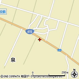 富山県氷見市泉1412周辺の地図