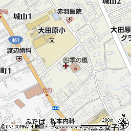 大田原市立　大田原学童保育館周辺の地図