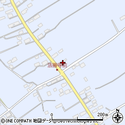 栃木県大田原市上石上73周辺の地図