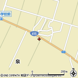 氷見市消防団　上庄分団周辺の地図