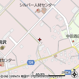 富山県黒部市前沢周辺の地図