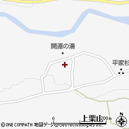 栃木県日光市上栗山184周辺の地図