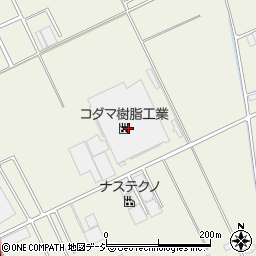 コダマ樹脂工業株式会社　栃木工場周辺の地図