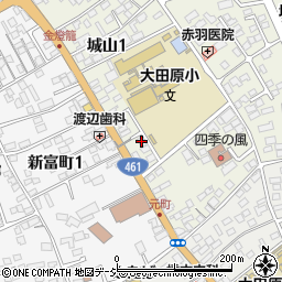 ニチイケアセンター大田原中央周辺の地図