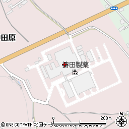 持田製薬工場株式会社　本社工場周辺の地図