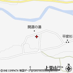 栃木県日光市上栗山183周辺の地図