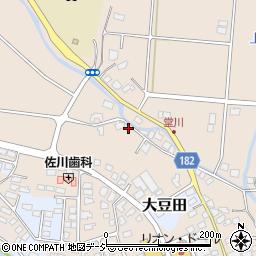 栃木県大田原市黒羽向町460周辺の地図