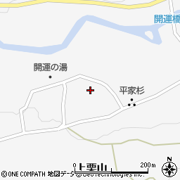栃木県日光市上栗山158周辺の地図